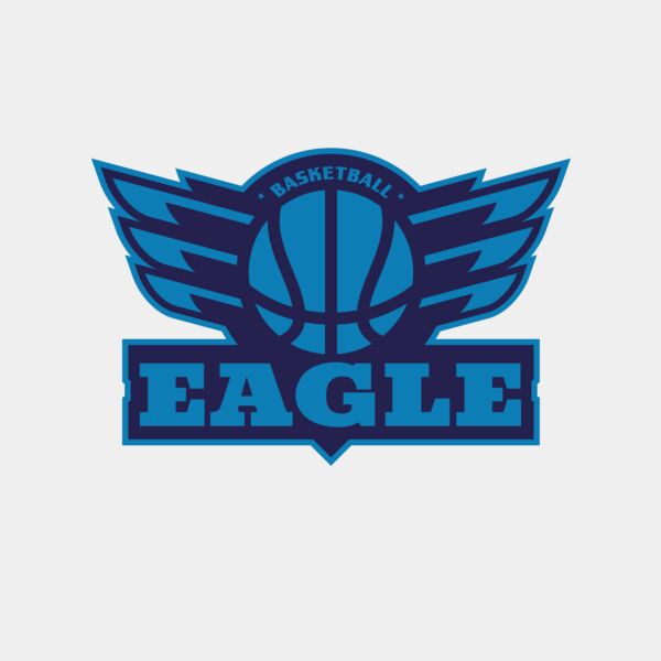 Eagle Basketball Logo Template Thumbnail