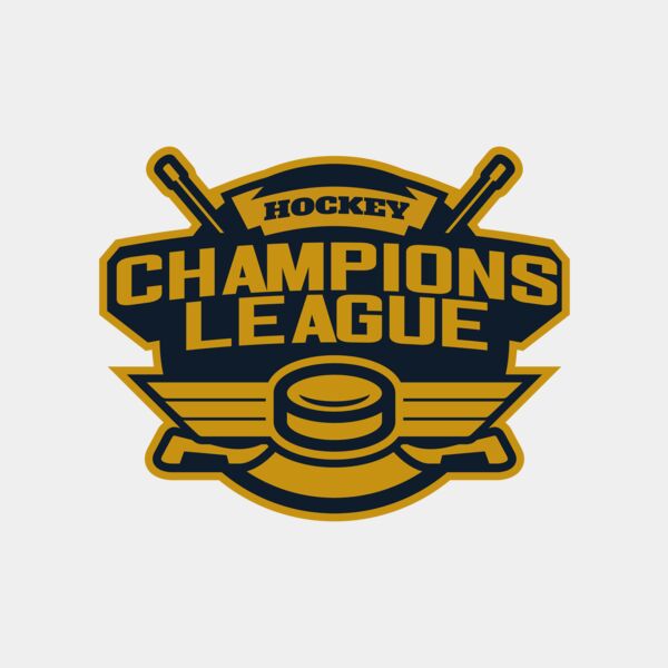 Champions League Hockey logo template Thumbnail