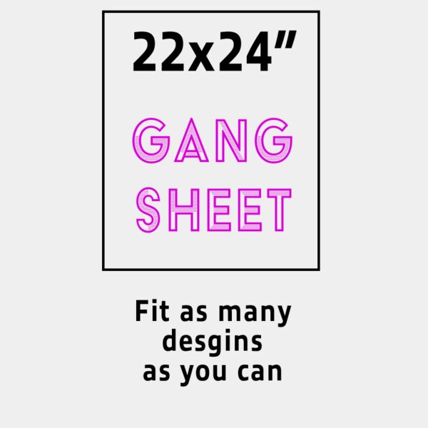 Full Color DTF Gang Sheet 22x24" Thumbnail