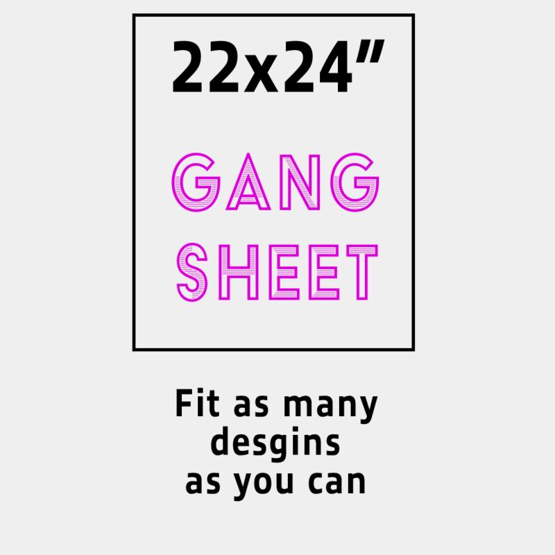 Full Color DTF Gang Sheet 22x24" Thumbnail