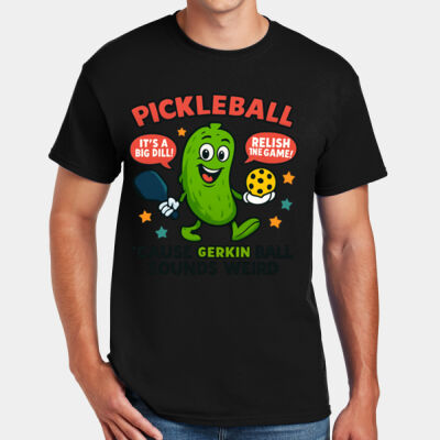 “Pickleball — ’Cause Girken Ball Sounds Weird.” Thumbnail