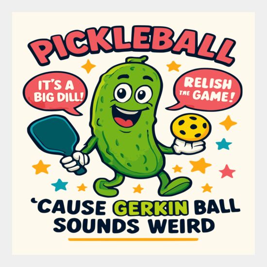 Pickleball — ’Cause Girken Ball Sounds Weird.” Thumbnail
