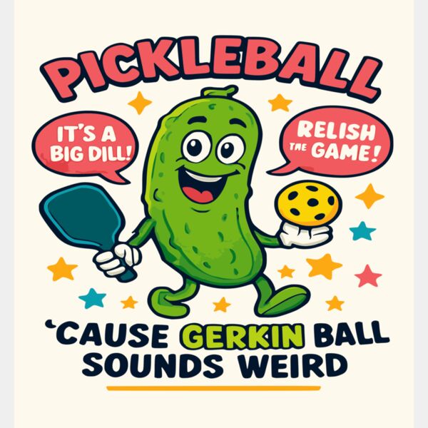 Pickleball — ’Cause Girken Ball Sounds Weird.” Thumbnail