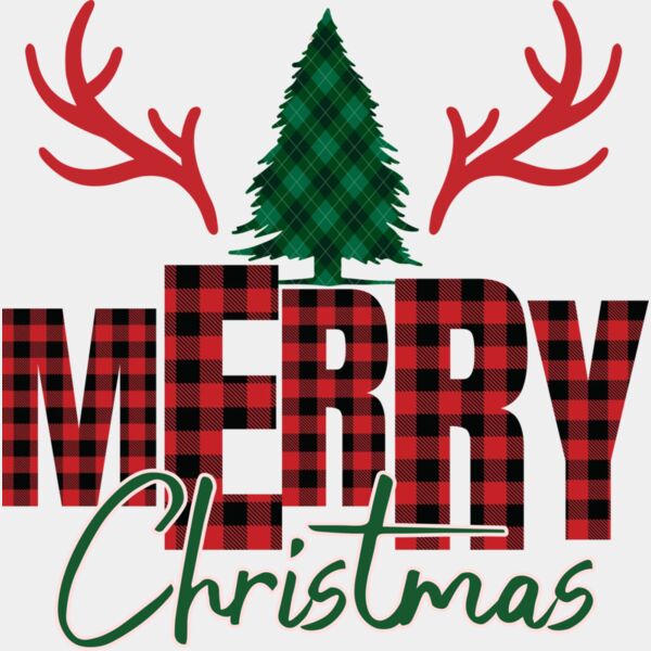 Merry Christmas Flanel Texture Thumbnail