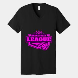 Bella Canvas Unisex Jersey Short Sleeve V Neck Tee Thumbnail