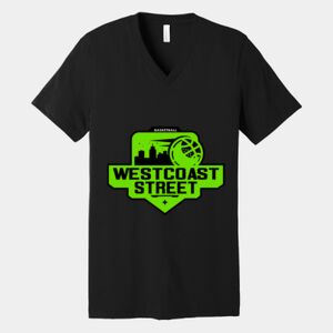 Bella Canvas Unisex Jersey Short Sleeve V Neck Tee Thumbnail