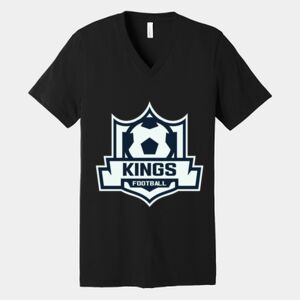 Bella Canvas Unisex Jersey Short Sleeve V Neck Tee Thumbnail