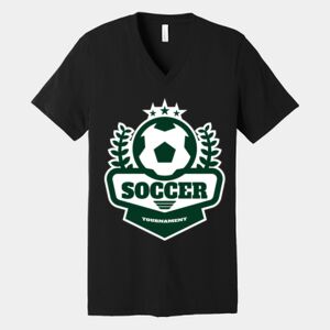 Bella Canvas Unisex Jersey Short Sleeve V Neck Tee Thumbnail