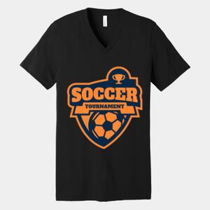 Bella Canvas Unisex Jersey Short Sleeve V Neck Tee Thumbnail