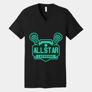 Bella Canvas Unisex Jersey Short Sleeve V Neck Tee Thumbnail