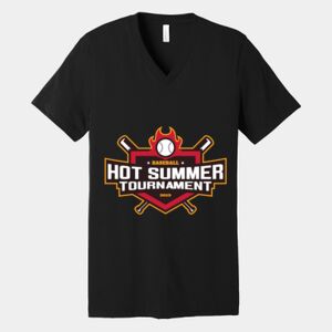 Bella Canvas Unisex Jersey Short Sleeve V Neck Tee Thumbnail