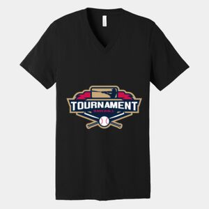 Bella Canvas Unisex Jersey Short Sleeve V Neck Tee Thumbnail