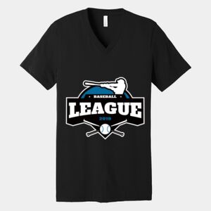 Bella Canvas Unisex Jersey Short Sleeve V Neck Tee Thumbnail