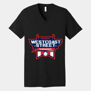 Bella Canvas Unisex Jersey Short Sleeve V Neck Tee Thumbnail