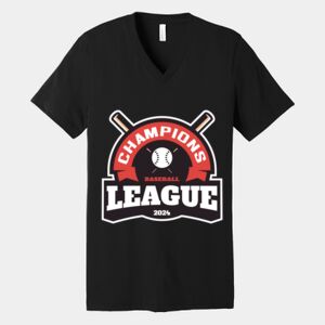 Bella Canvas Unisex Jersey Short Sleeve V Neck Tee Thumbnail