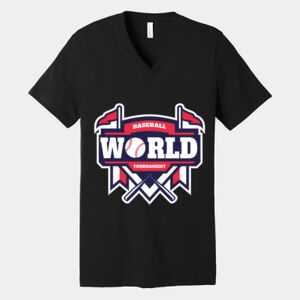 Bella Canvas Unisex Jersey Short Sleeve V Neck Tee Thumbnail