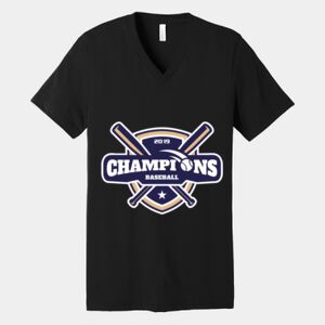 Bella Canvas Unisex Jersey Short Sleeve V Neck Tee Thumbnail