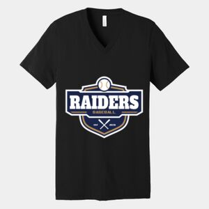 Bella Canvas Unisex Jersey Short Sleeve V Neck Tee Thumbnail