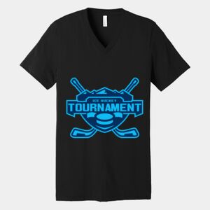 Bella Canvas Unisex Jersey Short Sleeve V Neck Tee Thumbnail