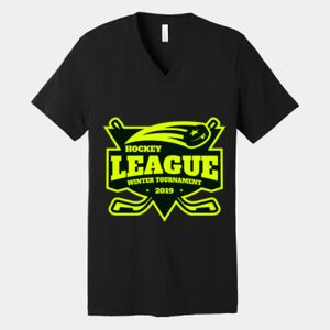 Bella Canvas Unisex Jersey Short Sleeve V Neck Tee Thumbnail