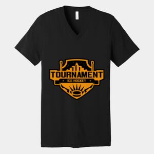 Bella Canvas Unisex Jersey Short Sleeve V Neck Tee Thumbnail