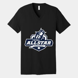 Bella Canvas Unisex Jersey Short Sleeve V Neck Tee Thumbnail