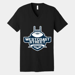 Bella Canvas Unisex Jersey Short Sleeve V Neck Tee Thumbnail