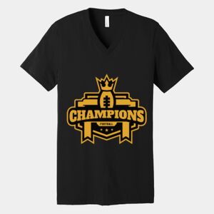 Bella Canvas Unisex Jersey Short Sleeve V Neck Tee Thumbnail