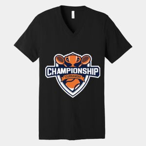 Bella Canvas Unisex Jersey Short Sleeve V Neck Tee Thumbnail