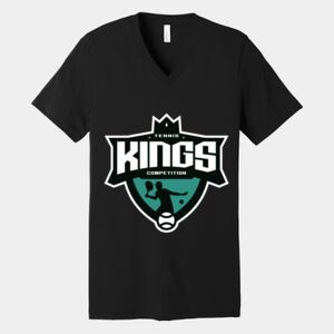 Bella Canvas Unisex Jersey Short Sleeve V Neck Tee Thumbnail