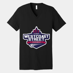 Bella Canvas Unisex Jersey Short Sleeve V Neck Tee Thumbnail