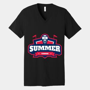 Bella Canvas Unisex Jersey Short Sleeve V Neck Tee Thumbnail