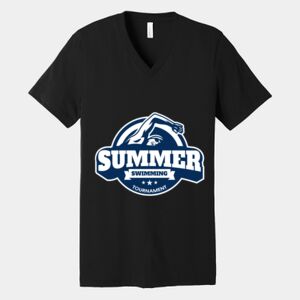 Bella Canvas Unisex Jersey Short Sleeve V Neck Tee Thumbnail