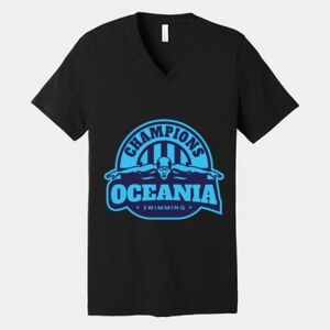 Bella Canvas Unisex Jersey Short Sleeve V Neck Tee Thumbnail