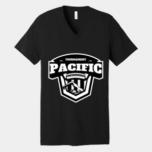 Bella Canvas Unisex Jersey Short Sleeve V Neck Tee Thumbnail