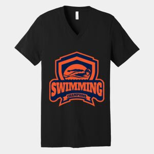 Bella Canvas Unisex Jersey Short Sleeve V Neck Tee Thumbnail