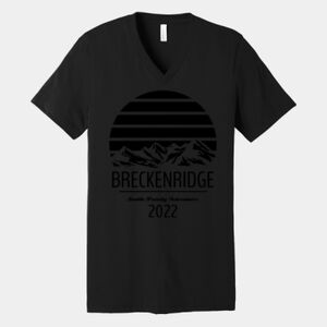 Bella Canvas Unisex Jersey Short Sleeve V Neck Tee Thumbnail