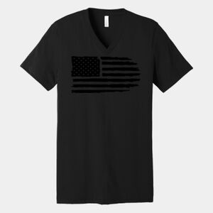 Bella Canvas Unisex Jersey Short Sleeve V Neck Tee Thumbnail