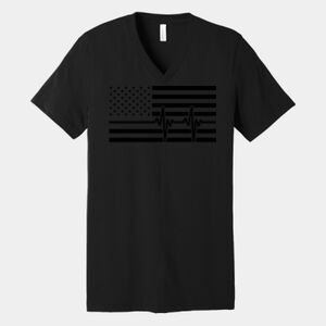 Bella Canvas Unisex Jersey Short Sleeve V Neck Tee Thumbnail