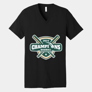 Bella Canvas Unisex Jersey Short Sleeve V Neck Tee Thumbnail