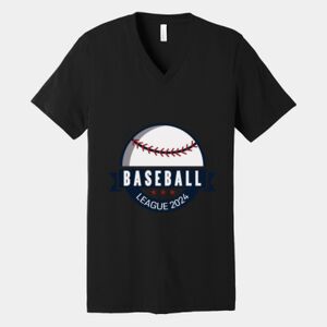 Bella Canvas Unisex Jersey Short Sleeve V Neck Tee Thumbnail