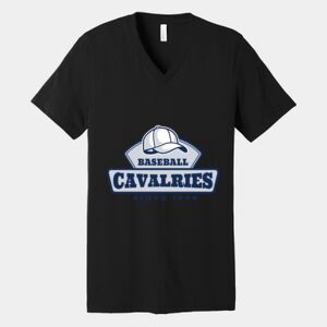 Bella Canvas Unisex Jersey Short Sleeve V Neck Tee Thumbnail