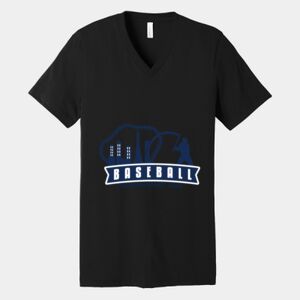 Bella Canvas Unisex Jersey Short Sleeve V Neck Tee Thumbnail