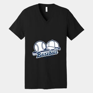 Bella Canvas Unisex Jersey Short Sleeve V Neck Tee Thumbnail