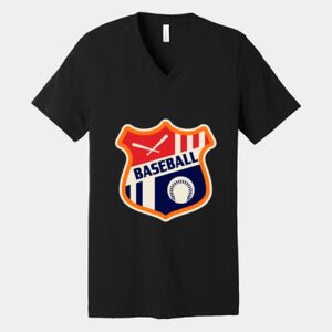 Bella Canvas Unisex Jersey Short Sleeve V Neck Tee Thumbnail