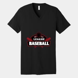 Bella Canvas Unisex Jersey Short Sleeve V Neck Tee Thumbnail