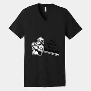 Bella Canvas Unisex Jersey Short Sleeve V Neck Tee Thumbnail