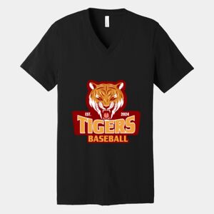 Bella Canvas Unisex Jersey Short Sleeve V Neck Tee Thumbnail