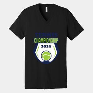 Bella Canvas Unisex Jersey Short Sleeve V Neck Tee Thumbnail