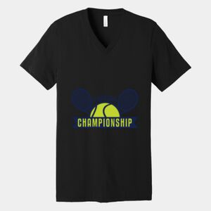 Bella Canvas Unisex Jersey Short Sleeve V Neck Tee Thumbnail